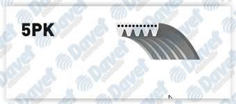 GATES 5PK1453 Kanalli Kayis Opel Astra H Corsa D Vectra C 1.6 16v -Ac 04- Chevrolet Aveo 1.4 16v 08- 58401